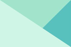 Abstract colorful minimalism background. Geometric shapes in three pastel colors photo