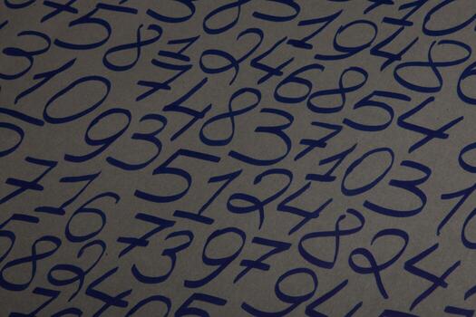 Background of numbers. from zero to nine. Numbers texture. Finance data concept. Mathematic. Seamless pattern with numbers. financial crisis concept. Business success. photo