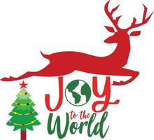 Joy to the World vector