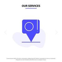 Our Services Bangladesh Chat Flag Bangla Solid Glyph Icon Web card Template vector