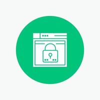 Login Secure Web Layout Password Lock vector