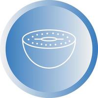 Unique Kiwi Vector Line Icon