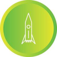 Unique Space Shuttle Vector Line Icon