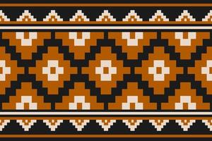 Carpet tribal pattern art. Geometric ethnic seamless pattern traditional. American, Mexican style. vector