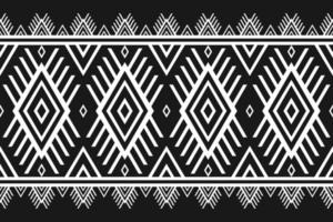 Carpet tribal pattern art. Geometric ethnic seamless pattern traditional. American, Mexican style. vector