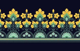 elementos de diseño floral vintage vector