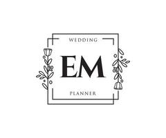 logotipo femenino em inicial. utilizable para logotipos de naturaleza, salón, spa, cosmética y belleza. elemento de plantilla de diseño de logotipo de vector plano.