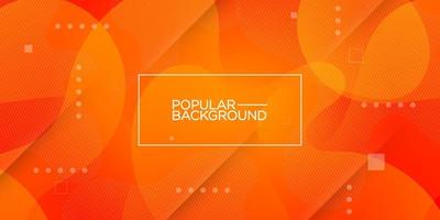 abstract orange background with simple wave and lines.colorful orange design. bright and modern with shadow 3d concept. eps10 vector