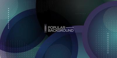 Modern abstract 3D circle multilayer dark gradient background.simple and elegant background design.Eps10 vector