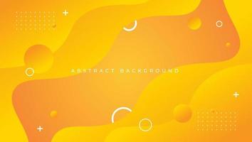 gradient abstract yellow background design vector