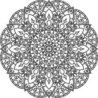 mandala circular pro vector