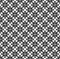 Black and white seamless pattern texture. Greyscale ornamental graphic design. Mosaic ornaments. Pattern template. vector