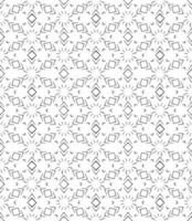 Black and white seamless abstract pattern. Background and backdrop. Grayscale ornamental design. vector