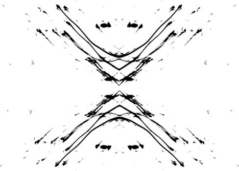 Rustic cracked vector texture with many cracks and scratches. Abstract background. Broken and damaged surface. Aged backdrop. Vector graphic illustration with transparent white.