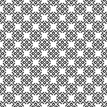 textura de patrón transparente en blanco y negro. diseño gráfico ornamental en escala de grises. adornos de mosaico. plantilla de patrón vector