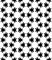 Black and white seamless abstract pattern. Background and backdrop. Grayscale ornamental design. vector