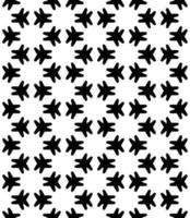 Black and white seamless abstract pattern. Background and backdrop. Grayscale ornamental design. vector