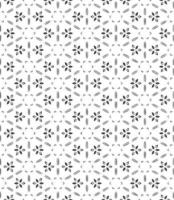 Black and white seamless abstract pattern. Background and backdrop. Grayscale ornamental design. vector