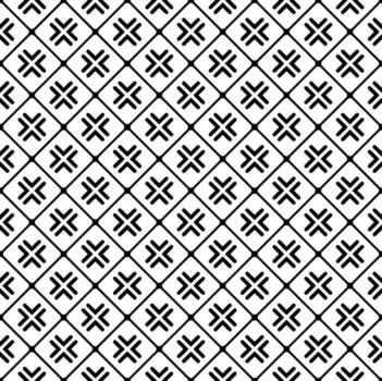 textura de patrón transparente en blanco y negro. diseño gráfico ornamental en escala de grises. adornos de mosaico. plantilla de patrón vector