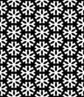 Black and white seamless abstract pattern. Background and backdrop. Grayscale ornamental design. vector
