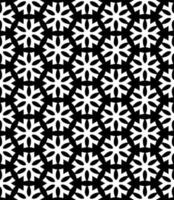 Black and white seamless abstract pattern. Background and backdrop. Grayscale ornamental design. vector