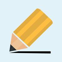 yellow with grey lines art pencils in vector file Adobe Illustrator Artwork