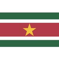 Suriname Flag Vector and JPG File