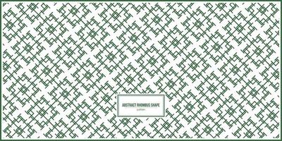 abstract pattern of unique rhombus shape vector
