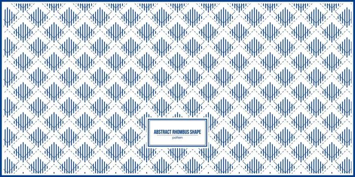 abstract rhombus shape pattern with multiple stripes vector