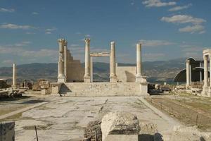 Temple in Laodicea on the Lycus Ancient City in Denizli, Turkiye photo