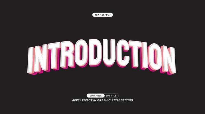 Text Effects - Editable 3D Text Views.