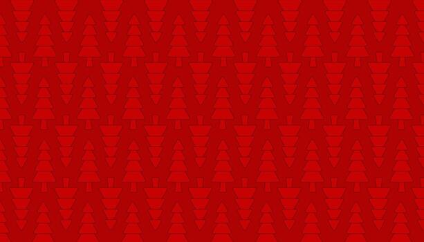 patrón de árbol de fondo de navidad vector