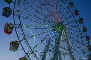 Ferris wheel in Wolmido Island, Incheon, Korea photo