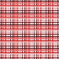 Scottish tartan plaid fabric line red black color seamless patterns. Geometric motif vintage retro modern style. Fabric madras pattern minimal folk print vector. Design for backdrop clothing textile. vector