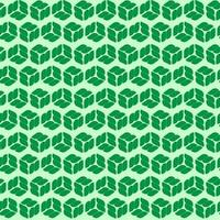 línea geométrica abstracta de patrones sin fisuras gráfico deja fondo de dibujos animados de plantas. diseño verde moderno para textiles, papel pintado, ropa, telón de fondo, suelo de baldosas, envoltura, tela, vector de impresión de arte.