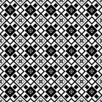 línea geométrica abstracta patrón sin costuras rayas gráficas fondo de forma de diamante cuadrado. diseño moderno en blanco y negro para textiles, papel pintado, ropa, telón de fondo, baldosas, envoltura, tela, impresión artística. vector