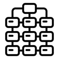 Finance monetization icon, outline style vector