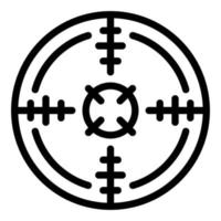 Camera capture icon, outline style vector