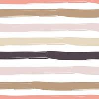 hand drawn striped seamless pattern for background vector