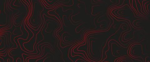 Topographic map. Abstract background with lines and circles. Red mountain contour lines. Topographic terrain. Red, yellow background with space grid Topographic background photo