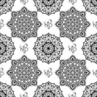 Mandala Seamless Pattern photo