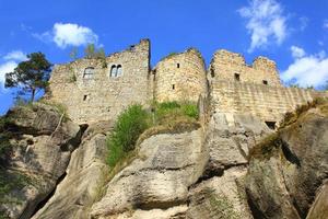 castillo en oybin, alemania foto