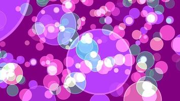 Big purple bokeh bubbles. Colorful light bubble divine dimension bokeh blur abstract velvet violet screen photo