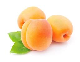 Sweet apricots fruits photo