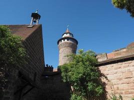 castillo de nuernberger burg en nuernberg foto