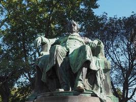 Goethe statue in Vienna photo