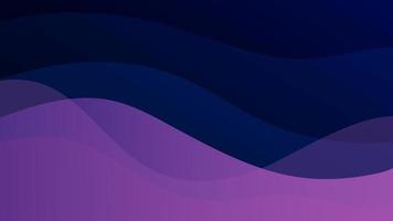 Abstract background gradient wave purple simple modern elegant photo