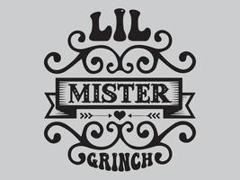 Grinch T Shirt Design File vector