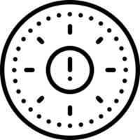 line icon for delay vector