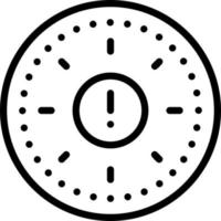 line icon for delay vector